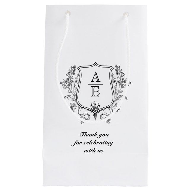 Gracias Bolsas de regalo Personalizado Bolsas de B (Anverso)