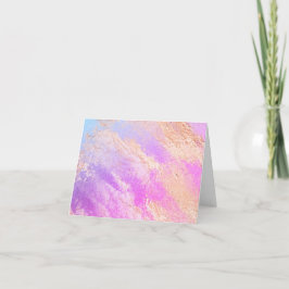 Gracias Bonito de tarjetas Diseño de Mármol rosa