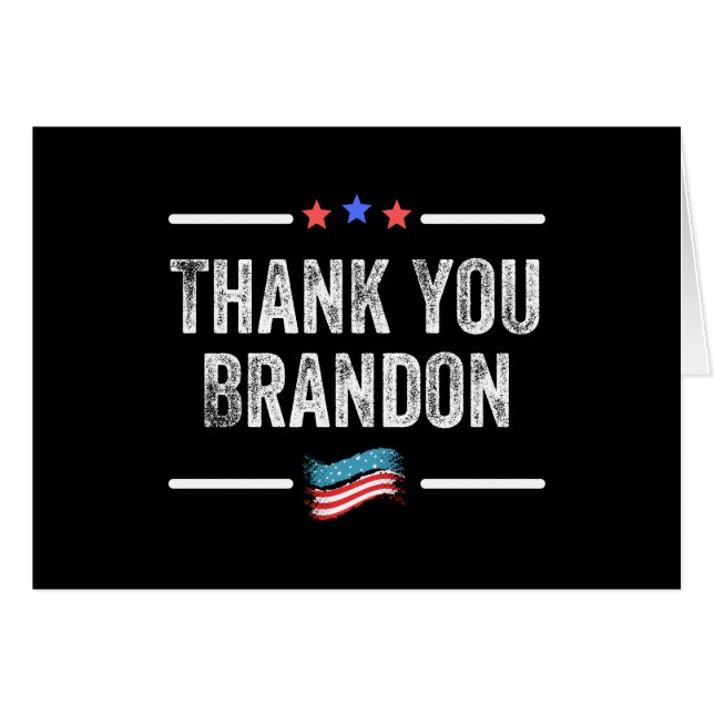 Gracias Brandon (Anverso (Horizontal))