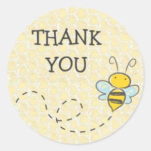 Gracias Bumble Bee Pegatina