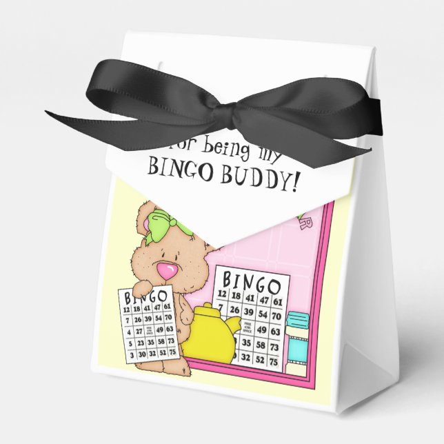 Gracias caja de favores de Bingo Buddy (Front Side)
