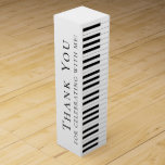 Gracias caja de música de piano blanco<br><div class="desc">teclas de piano Gracias caja de vinos</div>