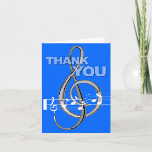 Gracias cardar el azul de la nota de la música del