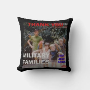 GRACIAS Cojín decorativo DE FAMILIAS MILITARES
