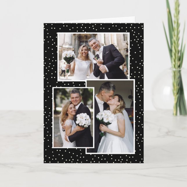 Gracias Collage de fotos | Añadir la tarjeta de fo (Anverso)