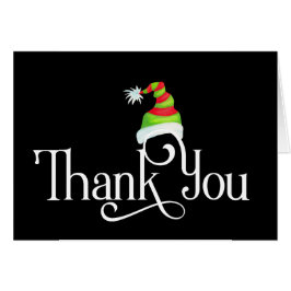 Gracias con Gorra de Navidades rojos y verdes