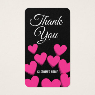 Gracias Corazones de clientes leales