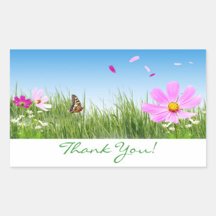 Gracias Daisy Flower Garden Pegatinas