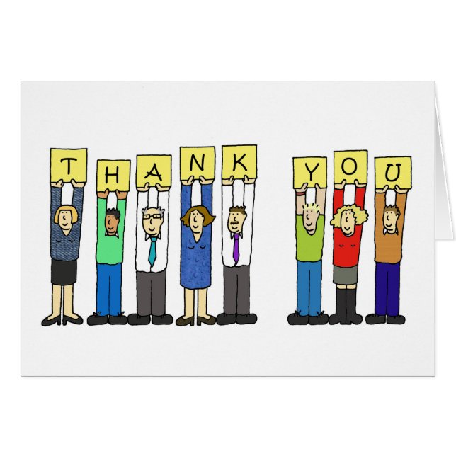 Gracias de todos nosotros (Anverso (Horizontal))