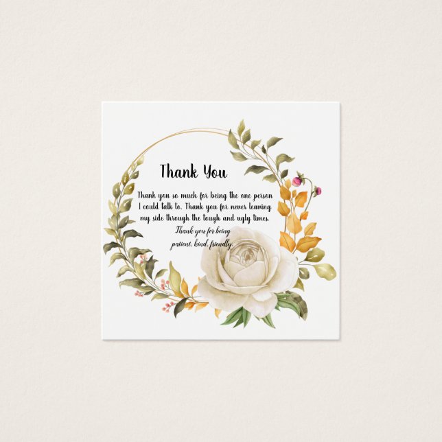 Gracias Diseño (Anverso)