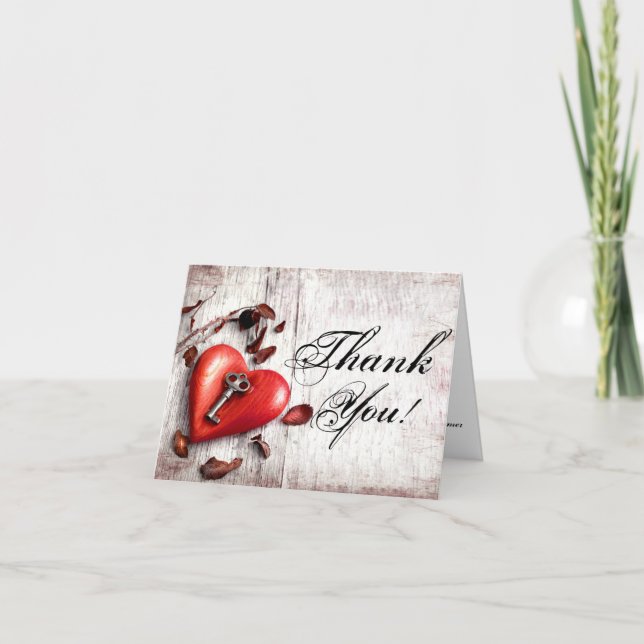 Gracias doblado tarjeta de país clave de madera pa (Anverso)