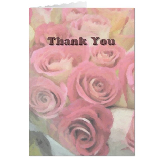 Gracias Elegir Rosas (Frente)