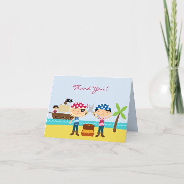 Gracias embroma la tarjeta de felicitación (Anverso)