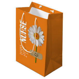 Gracias Enfermera Daisy Design Bolsas de Regalo