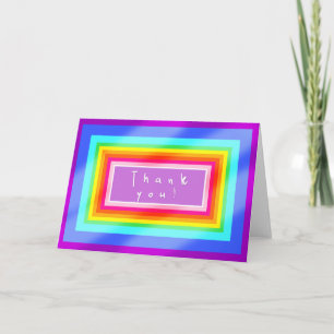 Gracias espacio en blanco de las tarjetas del arco