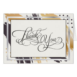 Gracias | Estroques modernos de pintura y tipograf