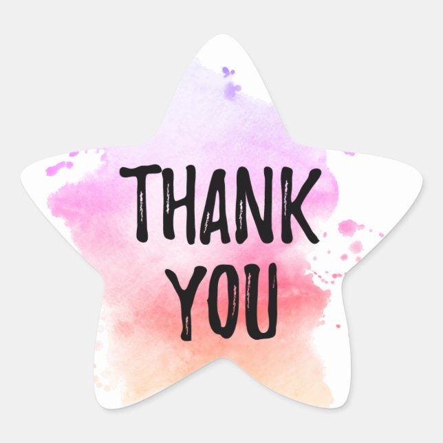 Gracias etiqueta (Anverso)