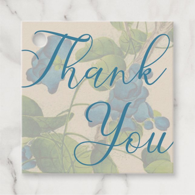 Gracias Etiqueta De Favor (Anverso)