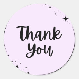 Gracias Etiqueta redonda