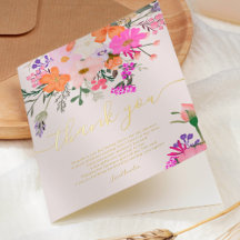 Gracias flores silvestres ducha de primavera paste