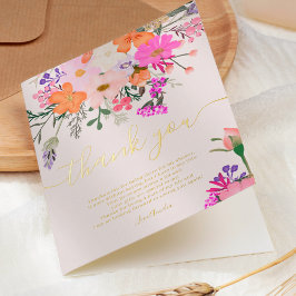 Gracias flores silvestres ducha de primavera paste