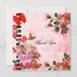 Gracias flores y pasteles