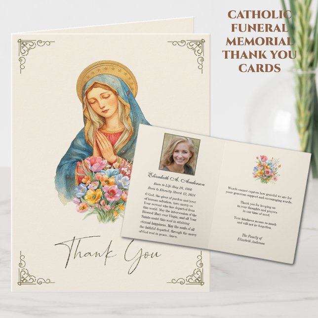 Gracias Funeral Católico Bendita María (Subido por el creador)