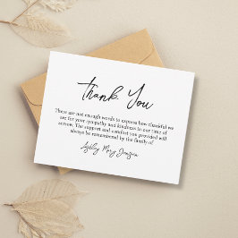 Gracias Funeral Gracias Nota Bereavement