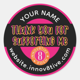 Gracias Innov8tive + Etiqueta Posh