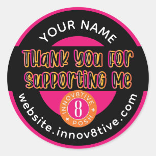 Gracias Innov8tive + Etiqueta Posh