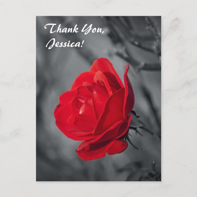 ¡Gracias, Jessica! Postal (Anverso)