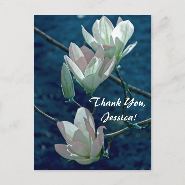 Gracias, Jessica! Tarjeta postal (Anverso)