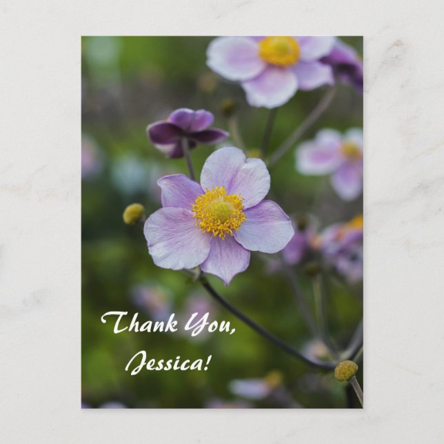 ¡Gracias, Jessica! Tarjeta postal (Anverso)