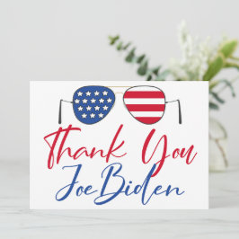 Gracias Joe Biden Commemoration Card
