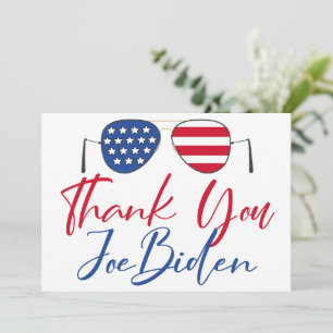 Gracias Joe Biden Commemoration Card