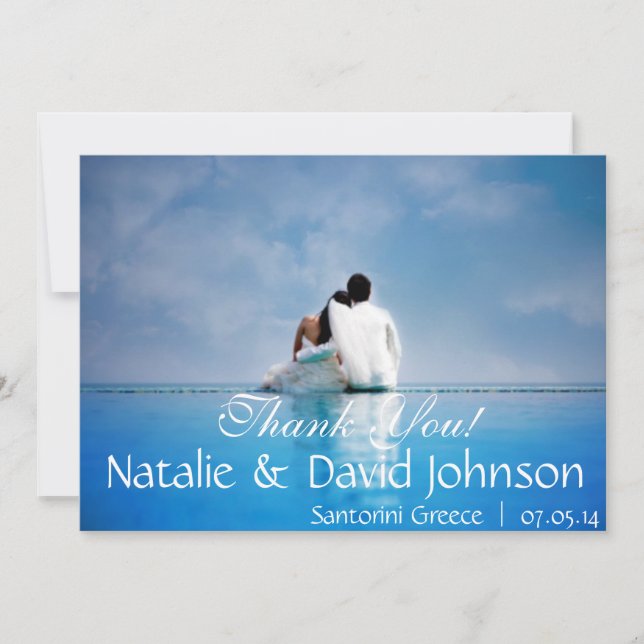 GRACIAS LAS INVITACIONES DE BODA (Anverso)