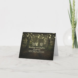Gracias las tarjetas con la trayectoria del árbol