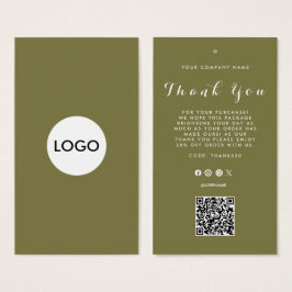 Gracias logotipo comercial Etiqueta de etiqueta de