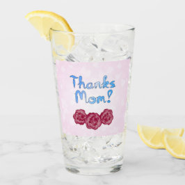 Gracias mamá con flores de clavel por el Día de la