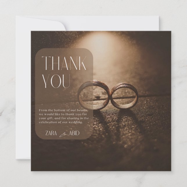 Gracias masaje La tarjeta de la promesa eterna del (Anverso)