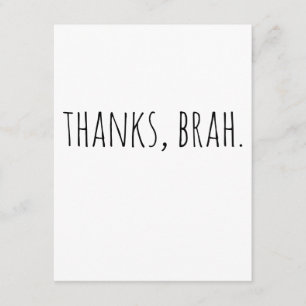 Gracias, Mejor Hombre  Tarjeta Groomsman
