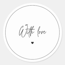 Gracias Minimalista Pegatina moderno