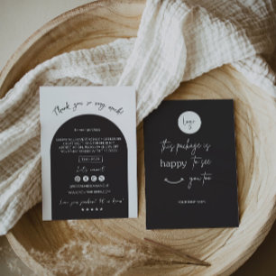 Gracias Moderno Por Su Tarjeta De Compra