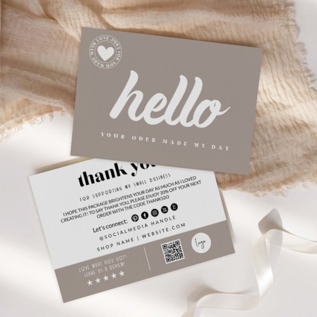 Gracias Moderno Por Su Tarjeta De Compra (Subido por el creador)