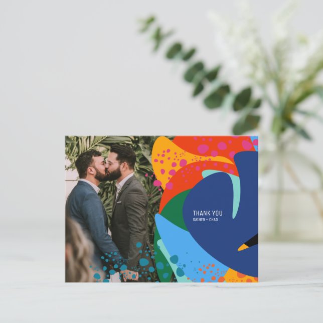 Gracias | Noche en la postal del museo (Anverso de pie)