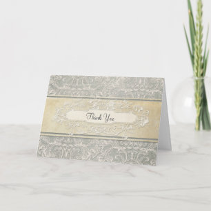 Gracias Notas Vintage French Regency Lace