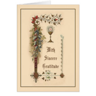 Gracias obispo Clergy del sacerdote católico de la