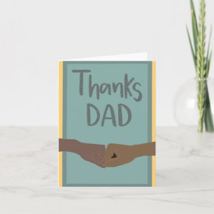 Gracias Papá, Día del Padre - Tarjeta de felicitac