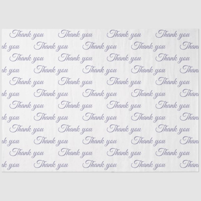 Gracias Papel de ajuste (Anverso)