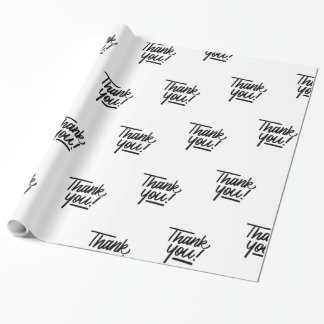 Gracias papel de embalaje